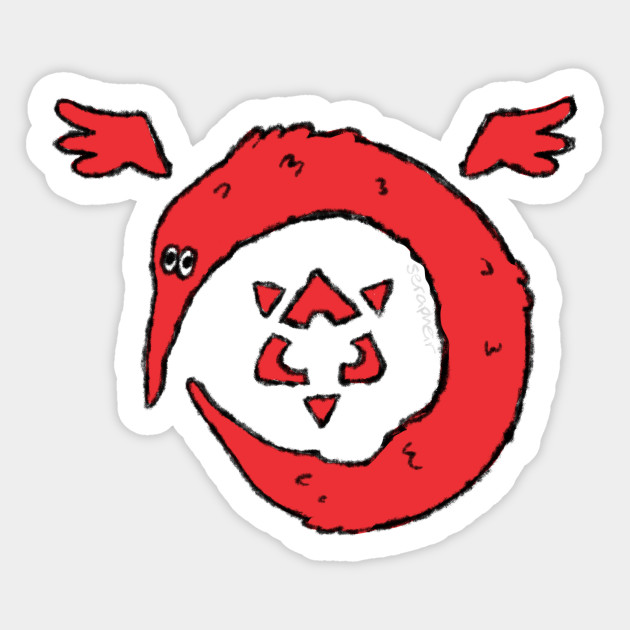 Get Wallpaper Fma Homunculus Ouroboros But Its Worm On A String Fma Pegatina For Free