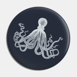 Giant Octopus Kraken Pin