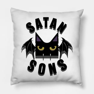 bat cat Pillow