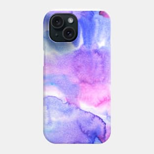 Space watercolor pattern Phone Case