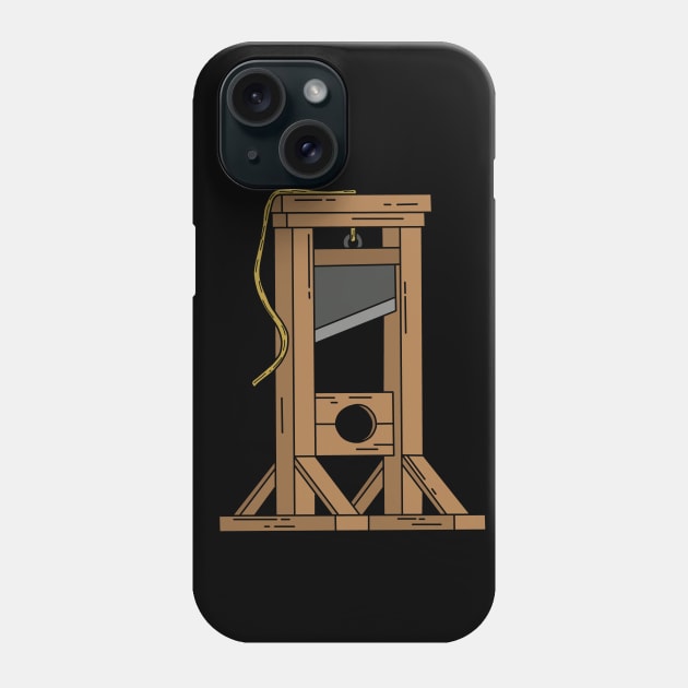 Guillotine Phone Case by valentinahramov