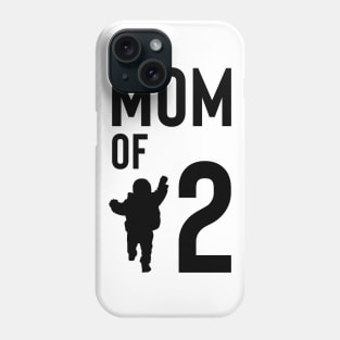 mom of 2 Phone Case