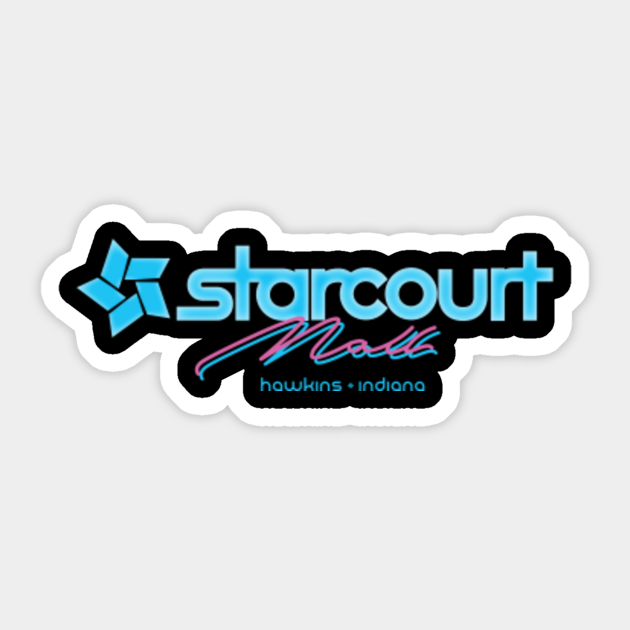 pics Stranger Things Starcourt Mall Logo teepublic