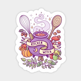 Kitchen Witch Magnet