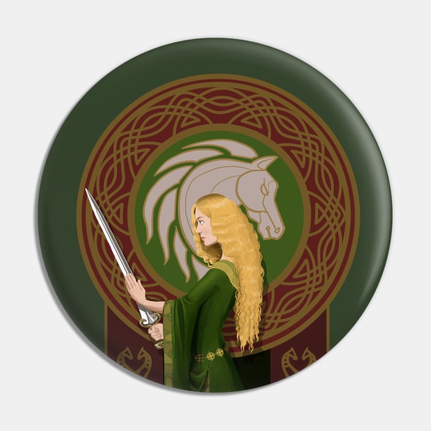 Lady of Rohan Pin by Tanja Kosta