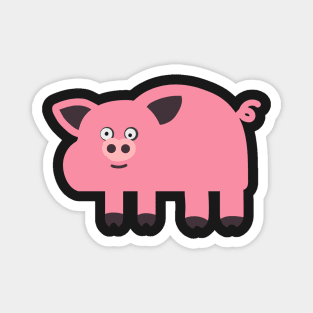 Silly Piglet | Lilla The Lamb Magnet