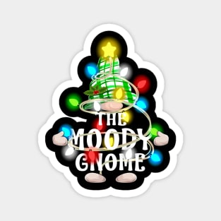 The Moody Gnome Christmas Matching Family Shirt Magnet