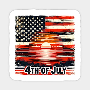 4th Of July Magnet