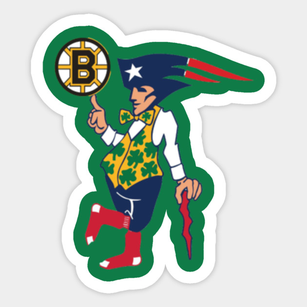 Boston Sports Teams Logos Mascots Boston Sports Teams Logos Mascots Sticker Teepublic