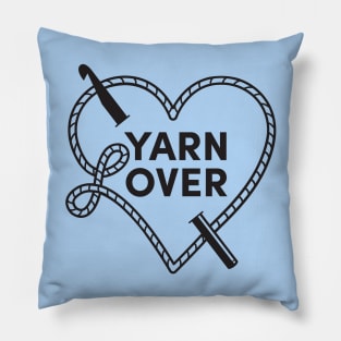 Yarn (L)Over Pillow