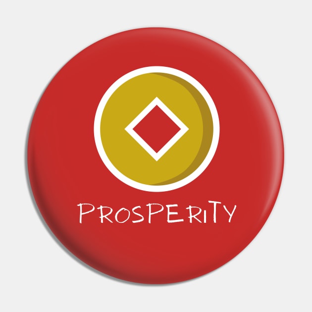 Currency Prosperity Pin by O.M design