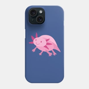 Pink Axolotl Phone Case