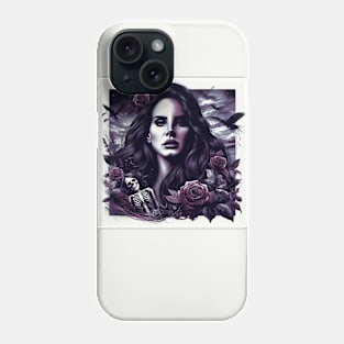 Lana Del Rey - Gothic Beauty Phone Case