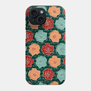 Autumn Rose Abstract Phone Case