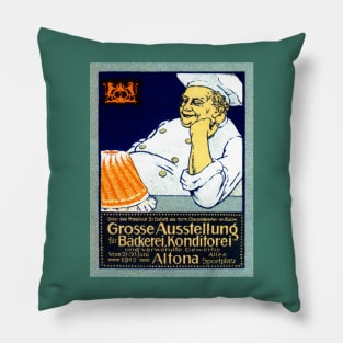 1912 Bakery and Confectionery Exhibition Pillow