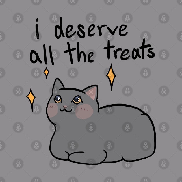 Give Me Treats (black text) by ZioCorvid