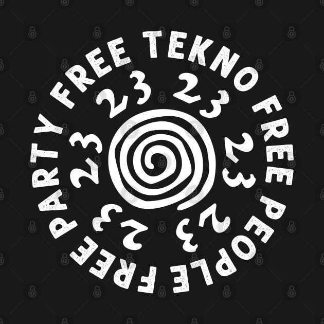 Free Tekno 23 for Free People by T-Shirt Dealer