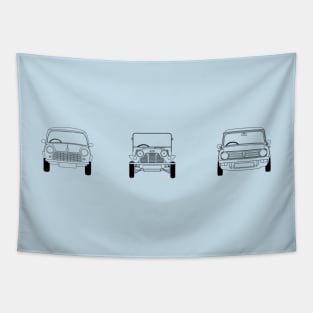 Minis - Roundnose, Moke, Clubman Tapestry