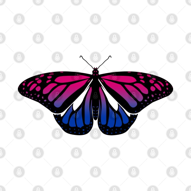 Bisexual Pride Butterfly by brendalee