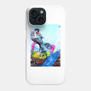 Rad BMX Shot Silhouette. For BMX lovers. Phone Case