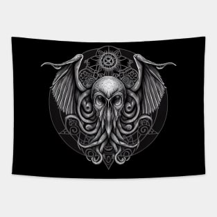 Cthulhu Unholy Geometry Tapestry