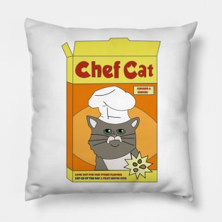 Chef Cat Pillow