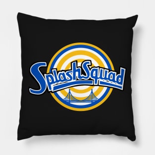 Splash Squad Black Pillow