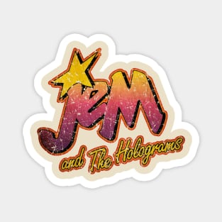 Vintage Jem And The Holograms Magnet