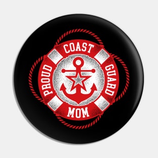 Proud Coast Guard Mom Pin