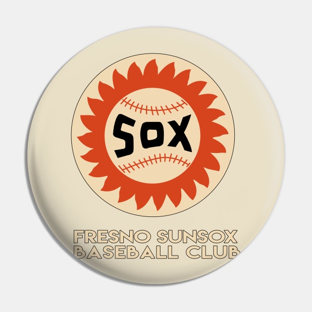 DEFUNCT - Fresno SunSox Baseball 1957 Pin by LocalZonly