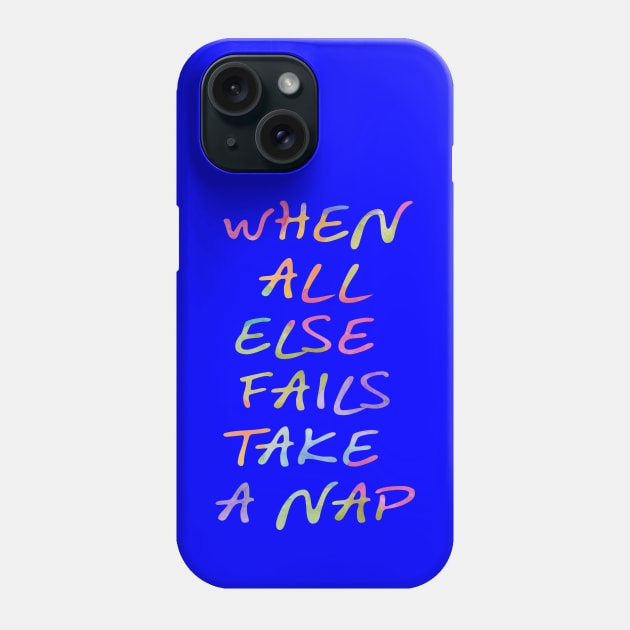 Take a Nap Phone Case by Scar