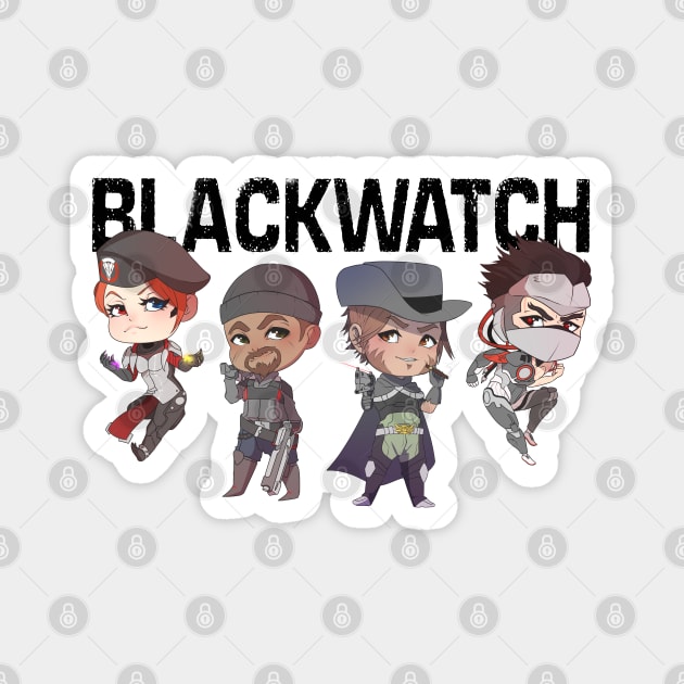 Blackwatch Retribution Magnet by Pastelideas