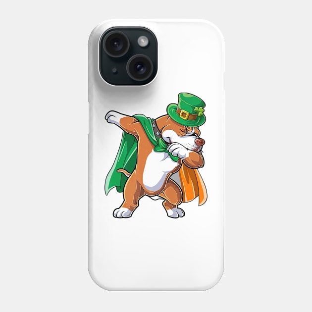 Dabbing Pit Bull St Patricks Day Leprechaun Irish Phone Case by Macy XenomorphQueen