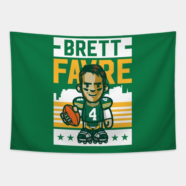 Brett Favre Tapestry by KDNJ