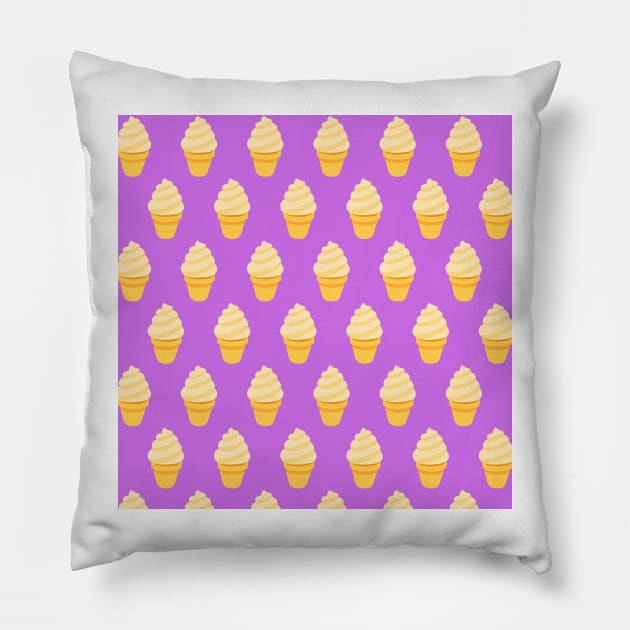 Soft Serve - Purple Pillow by IslandofdeDolls