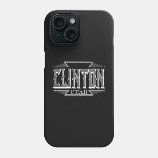 Vintage Clinton, UT Phone Case