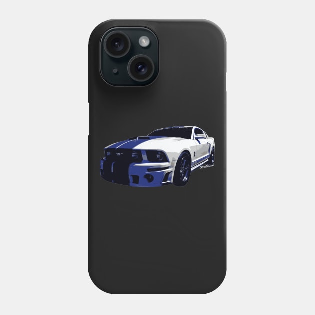 5th Gen Mustang Cobra Phone Case by vivachas