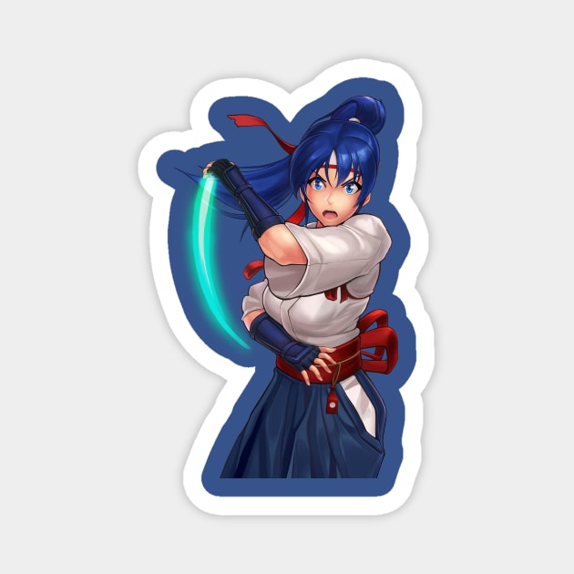 Kasumi Todoh Magnet by hybridmink