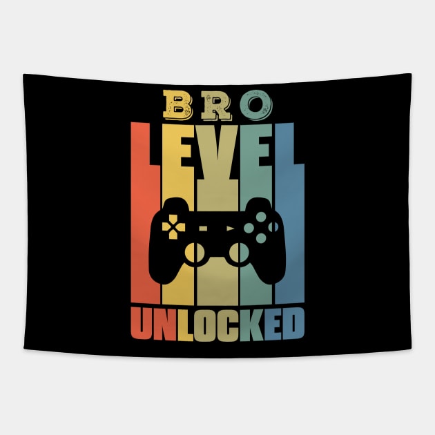 bro level unlocked Tapestry by busines_night