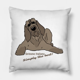 Spinone Italiano dunkel - Simply the best Pillow