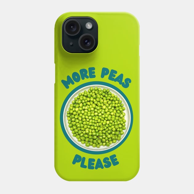 More PEAS Please Phone Case by TJWDraws