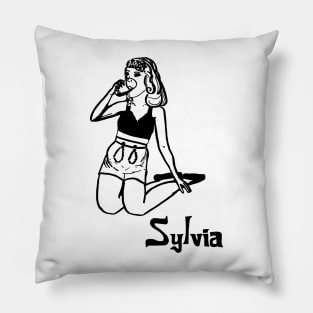 Sylvia Plath Pillow