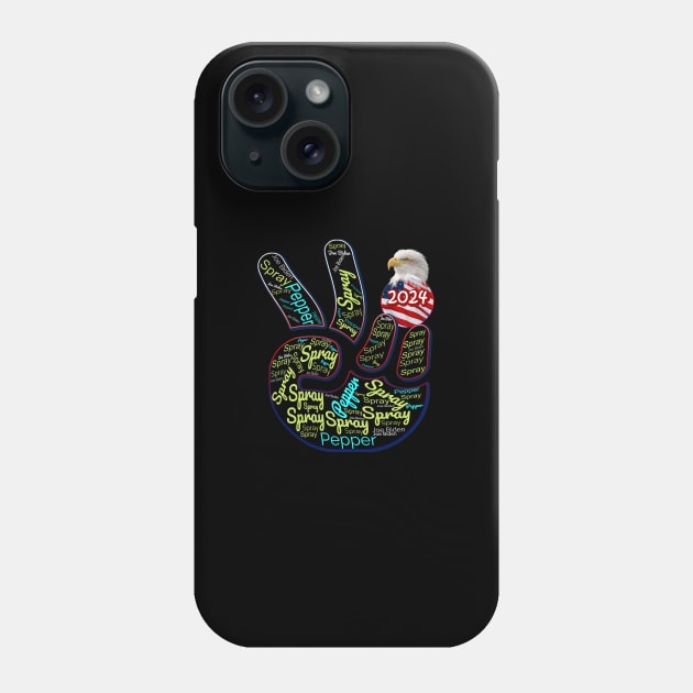 Pepper spray Funny joke Anti Biden Phone Case by 1Nine7Nine