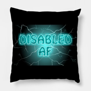 Disabled AF Lightning Pillow