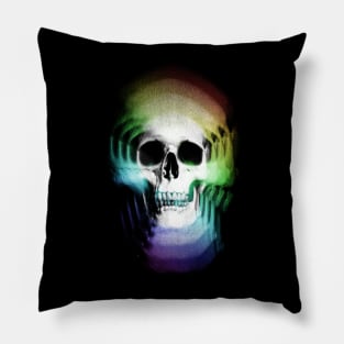 PSYCHEDELIC SKULL Pillow