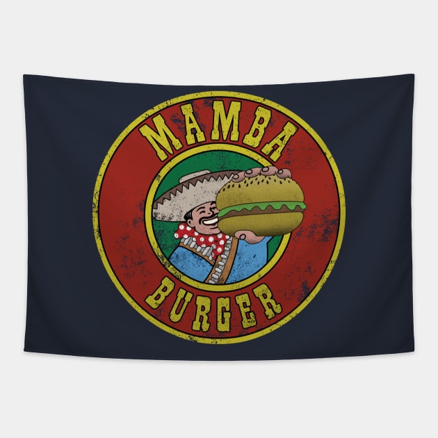 Black Books - Mamba Burger Tapestry by IncognitoMode