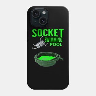 Socket Swimming Pool Tuner Mechanic Car Lover Enthusiast Funny Gift Idea Phone Case