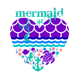 Mermaid at Heart T-Shirt