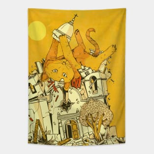 Cat Mission Tapestry