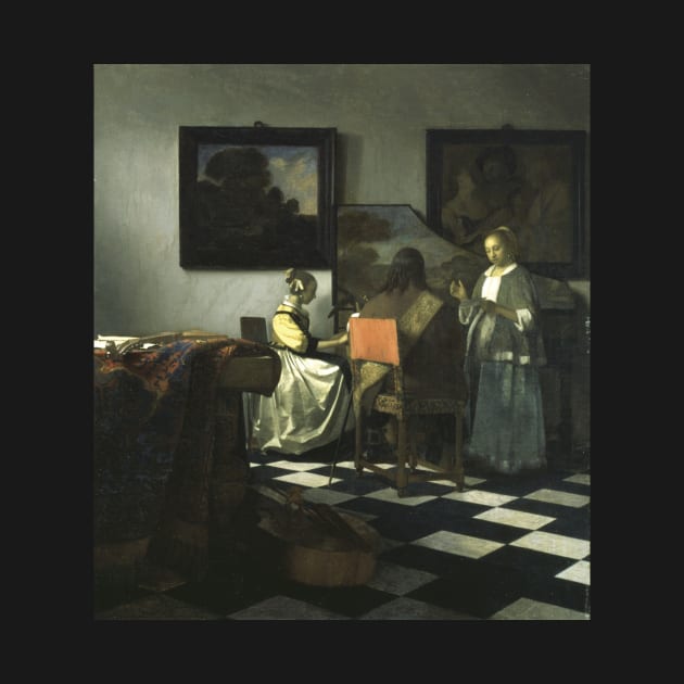 Stolen Art - The Concert by Johannes Vermeer by podartist